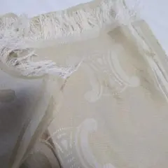 CELINE　ベージュ　フリンジ付き ストールのサムネイル