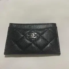 CHANEL シャネル ノベルティ カードケース 財布(ゴールド金具) - メルカリ