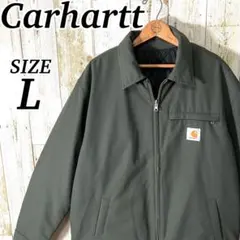 美品 カーハートWIP リバーシブル マデラジャケット カーキ ワークジャケットのサムネイル