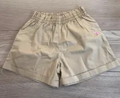 ミキハウス　ショートパンツ　110cm 新品未使用　ベージュ