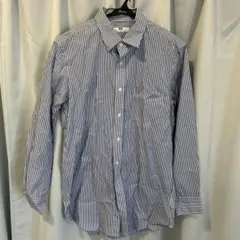 UNIQLO ストライプ 長袖シャツ Mサイズ