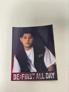 BE:FIRST ALL DAY 外付け特典 オリジナルステッカー LEO レオ
