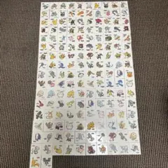 ポケモン金銀 超ビッグ図鑑ポスター 希少 レア - メルカリ