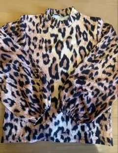 ZARA ザラ ヒョウ柄 アニマル レオパード カットソー 長袖 S