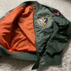 未使用級】アヴィレックス L-2B フライングタイガー カーキ プリント M