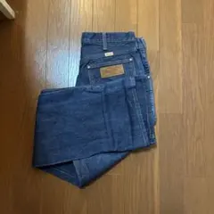 Wrangler ダークブルーストレートデニムW30