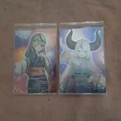ホロライブウエハース　沙花叉クロエ　ラプラス・ダークネス　カードセット