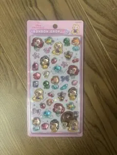 ディズニープリンセス ボンボンドロップシール