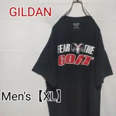 N49【US輸入】GILDAN(ギルダン)　半袖Tシャツ【メンズXL】ブラック