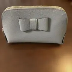 本革リボンポーチ