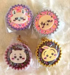 ちいかわ　手作りチョコチャーム　4種　ちいかわ　うさぎ　モモンガ　ラッコ