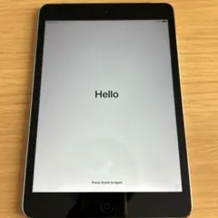 Apple iPad mini 2（16GB・Wi-Fiモデル）シルバー