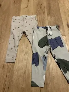 ZARAベビー　レギンス2枚セット　保育園着