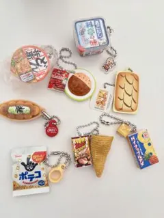 ミニチュアフードキーホルダーセット