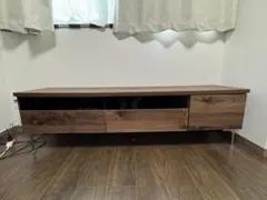 直接引取 横浜市都筑区】LOWYA テレビ台 ウォルナット 120cm - メルカリ