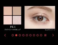残量あり ケイト KATE ポッピングシルエットシャドウ PK-1