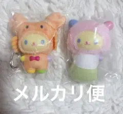 ちびっとも　ウサハナ　和菓子　3色団子 みずのいきもの カニ