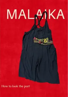 MALAIKA ノースリーブサロペット　ひざ丈　ターバン　ヘアバンド　セットのサムネイル