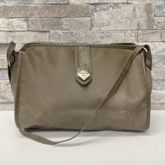 B*G様 NINA RICCIオリーブグリーン ナイロン　ショルダーバッグ