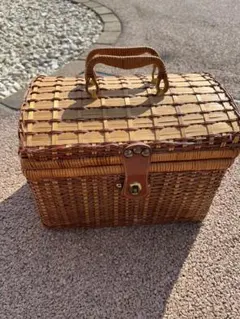 ラタン かごバッグ