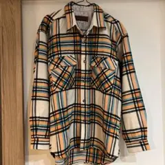 MAYCLUB チェック柄ネルシャツ Lサイズ
