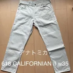 アナトミカ　#618 CALIFORNIAN Ⅱ w35 ほぼ未使用のサムネイル