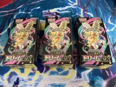 【新品未開封品】ポケモンカードゲーム メガドリームex 3BOX シュリンク無し