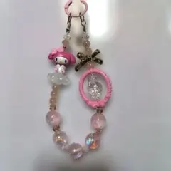 キャラクター 携帯ストラップ ピンク系