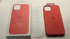 純正 iPhone 13 シリコンケース・ピンクポメロ