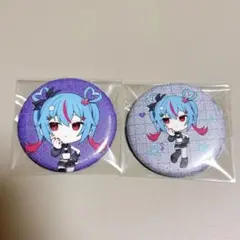 DECO*27 デコミク カラオケの鉄人 缶バッジ ダークネス 初音ミク