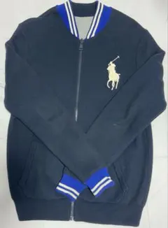 ラルフローレン　リバーシブルパーカー美品スエット厚手