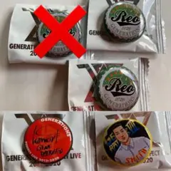 佐野玲於　小森隼　関口メンディー　ミニ缶バッジ　4点セット