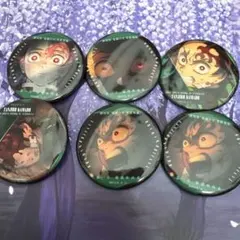 鬼滅の刃 無限城編 ものがたる眼差し 缶バッジ 炭治郎 5種 6点セット