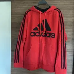 adidasパーカー　3ライン