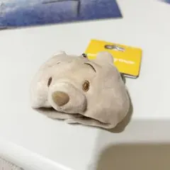 新品未使用タグ付き　ディズニー ファンキャップキーチェーン プーさん ベージュ