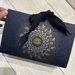 CHANEL ネイビーショップ袋