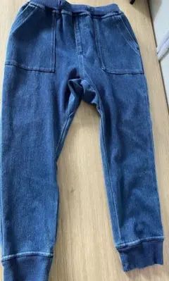 ロゴスパンツ　デニムパンツ 120 新品未使用　ストレッチパンツ
