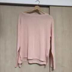 GRL シアートップス　ピンク フリーサイズ