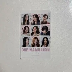 TWICE 映画 入場者特典プレゼント第2弾　ONE IN A MILL10N