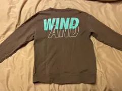 windandsea 長袖　スウェット　Lサイズ　グレーのサムネイル