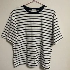 USAコットンスリットTシャツ　スタジオクリップ　ボーダー　新品未使用