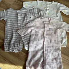 ツーウェイ・ドレスオール 3点セット　まとめ売り　ガーゼ