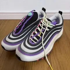 NIKE AIR MAX 97 ホワイト/ブラック/パープル
