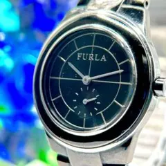 稼働品　FURLA フルラ　レディース　腕時計クォーツ　ブラック文字盤　ラウンドのサムネイル