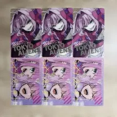 Tokyo Aliens Laika Nadeshiko Lyrica Nadeshiko Trading Clear Card Bromide