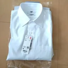 ユニクロ スーパーノンアイロン スリムシャツ　メンズ M