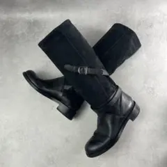 アンドゥムルメステール マルチベルトパイレーツブーツ ブラックEU41
