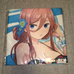 五等分の花嫁　三玖　C賞特大マルチクロス　 水着キャラクタータオル
