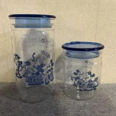 iwaki ミッキーマウス 耐熱ガラス容器セット(800/400ml)