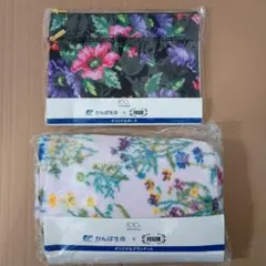 かんぽ生命 × FEILER フリースポーチ2点セット